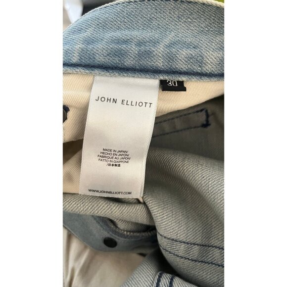 BNWT JOHN ELLIOTT THE CAST 2 SPRING DIRTY JEANS - Picture 16 of 16